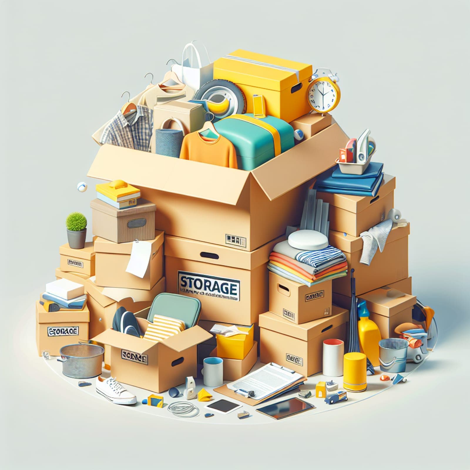 Nettoyage de printemps : pourquoi louer un box de stockage ?