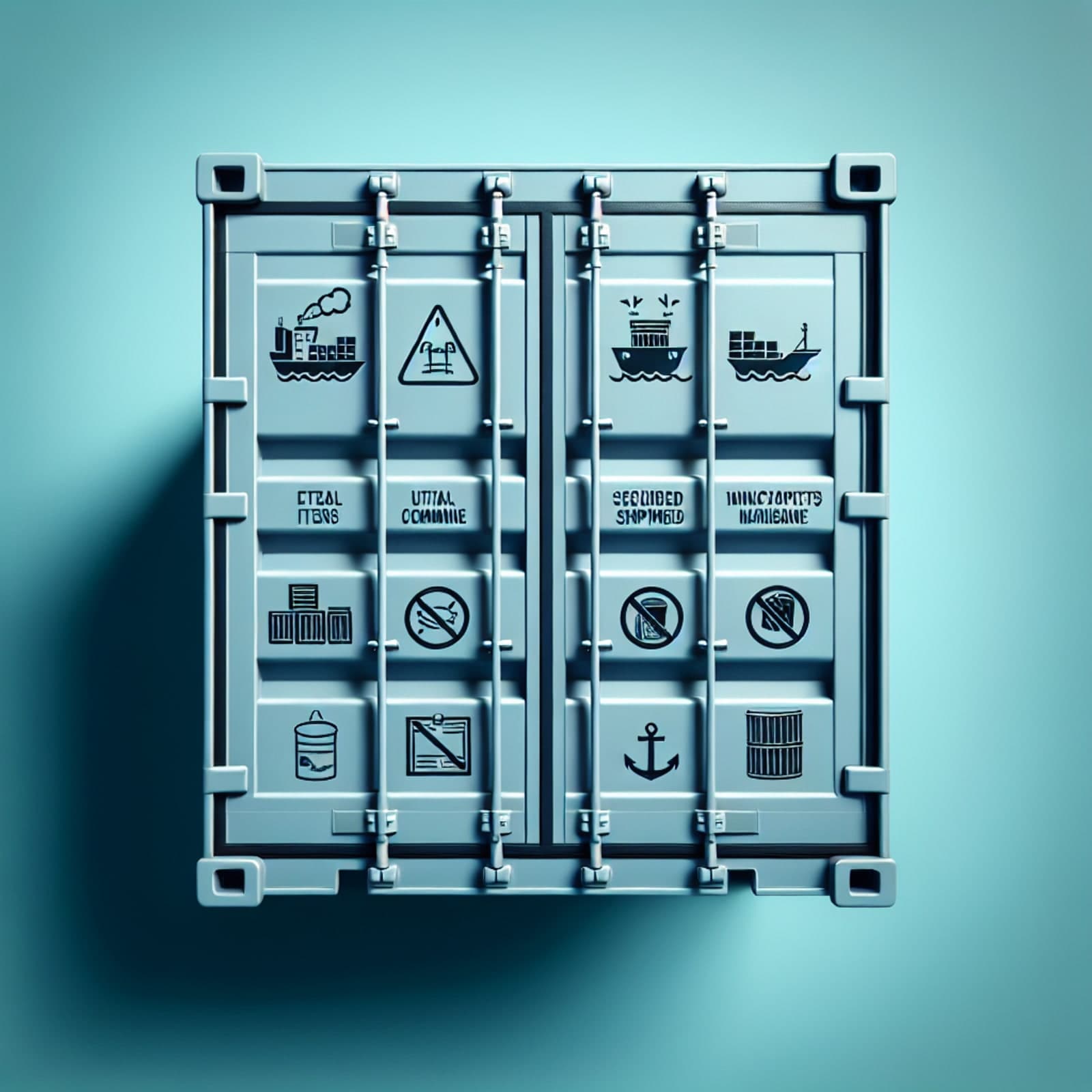 Que peut-on stocker dans un container maritime ?