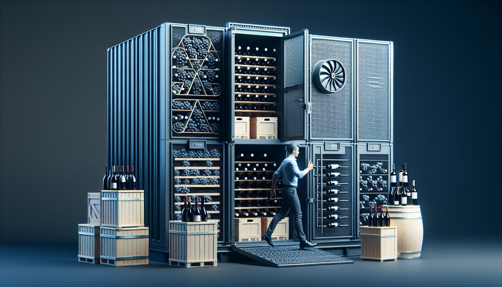 Stocker du vin : cave sécurisée sans humidité