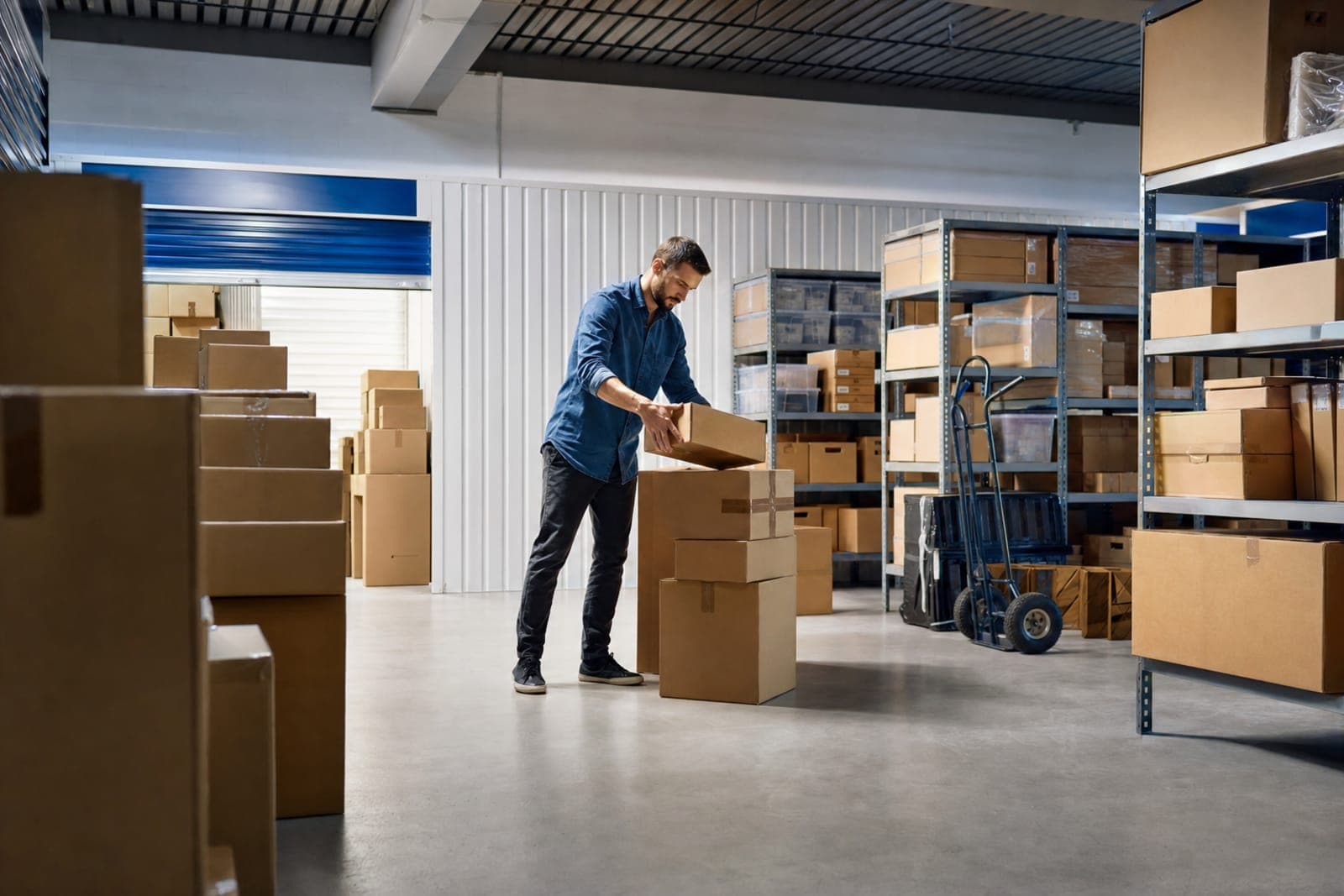 Entreprises : la location d’un espace de stockage booste votre productivité