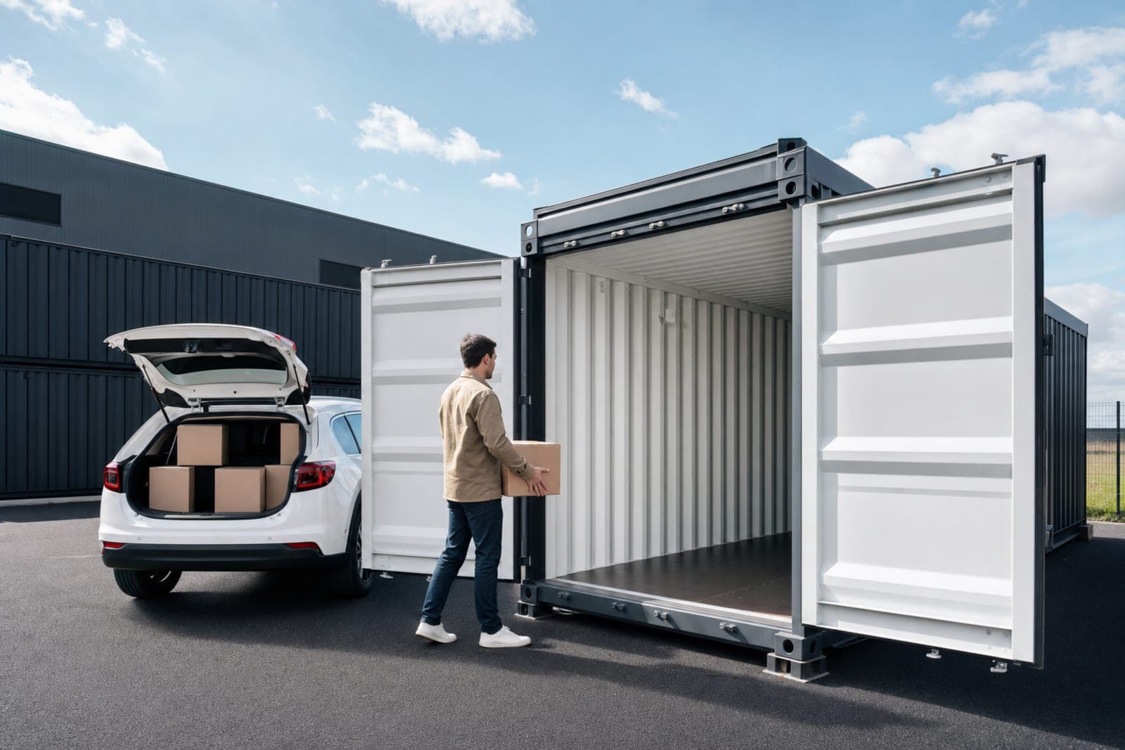 Self-stockage : tous les avantages de containers maritimes Safe Stock