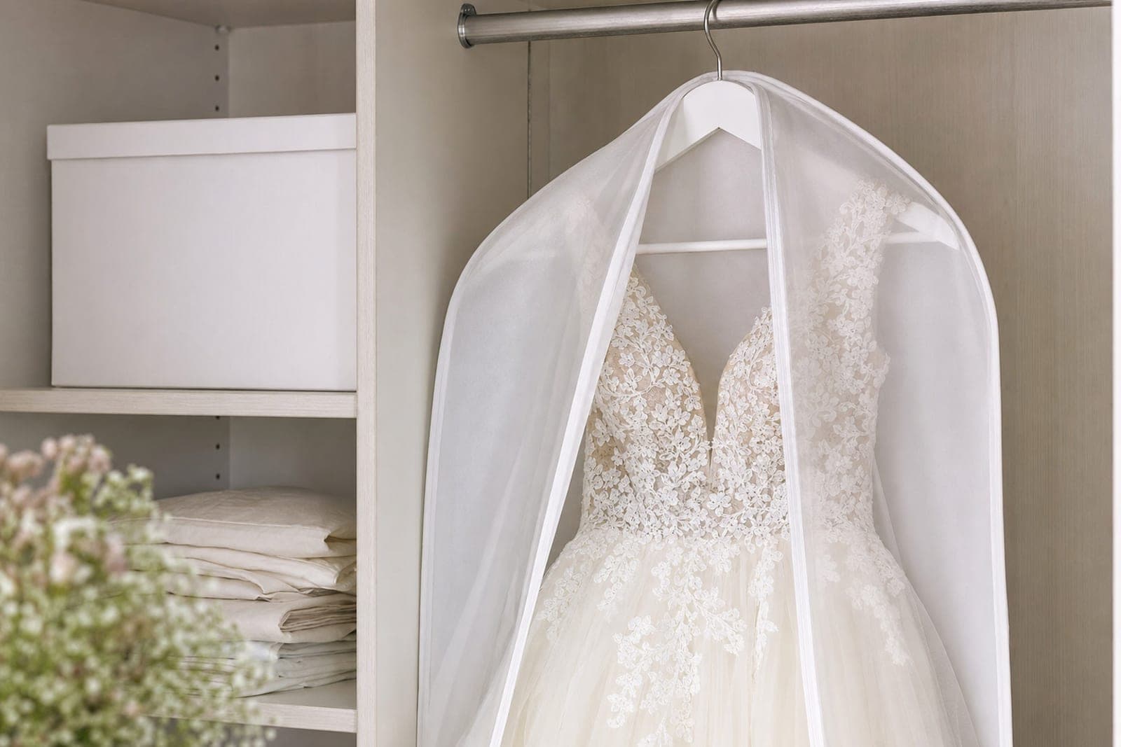 Comment stocker sa robe de mariée ?