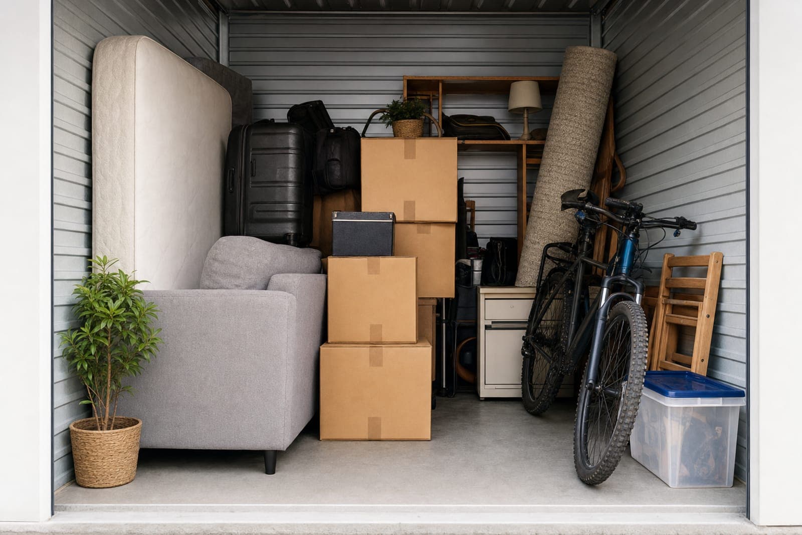 Que stocker dans un box de stockage ?
