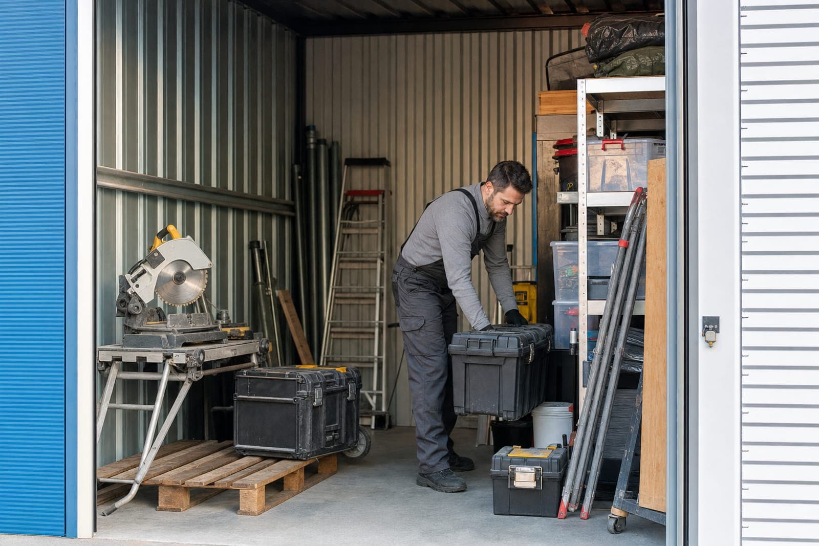 Artisans : pourquoi un box de stockage est indispensable à votre activité ?
