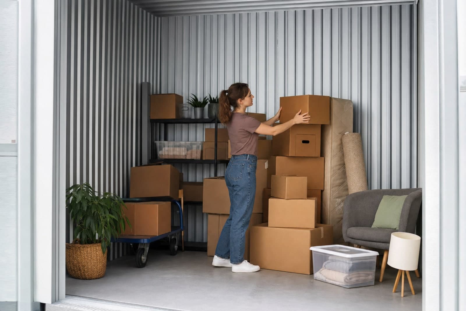 Déménagement pourquoi louer un box de stockage ?