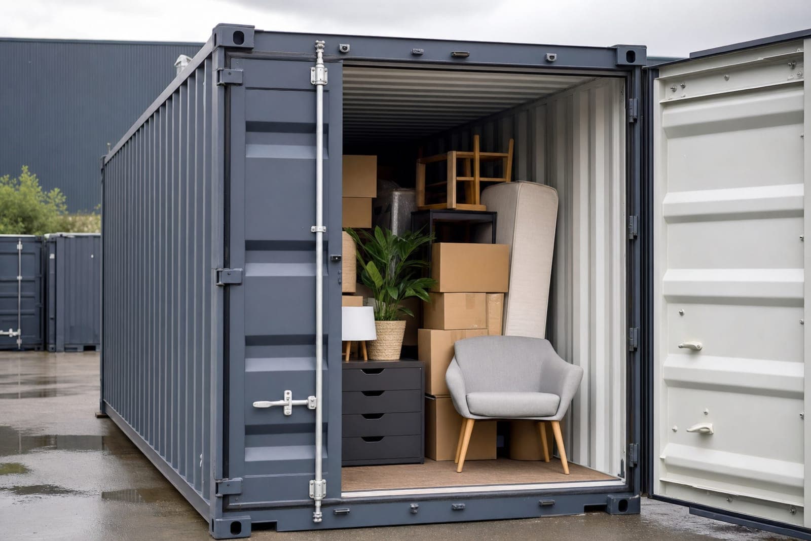 Les avantages du garde-meuble en container maritime