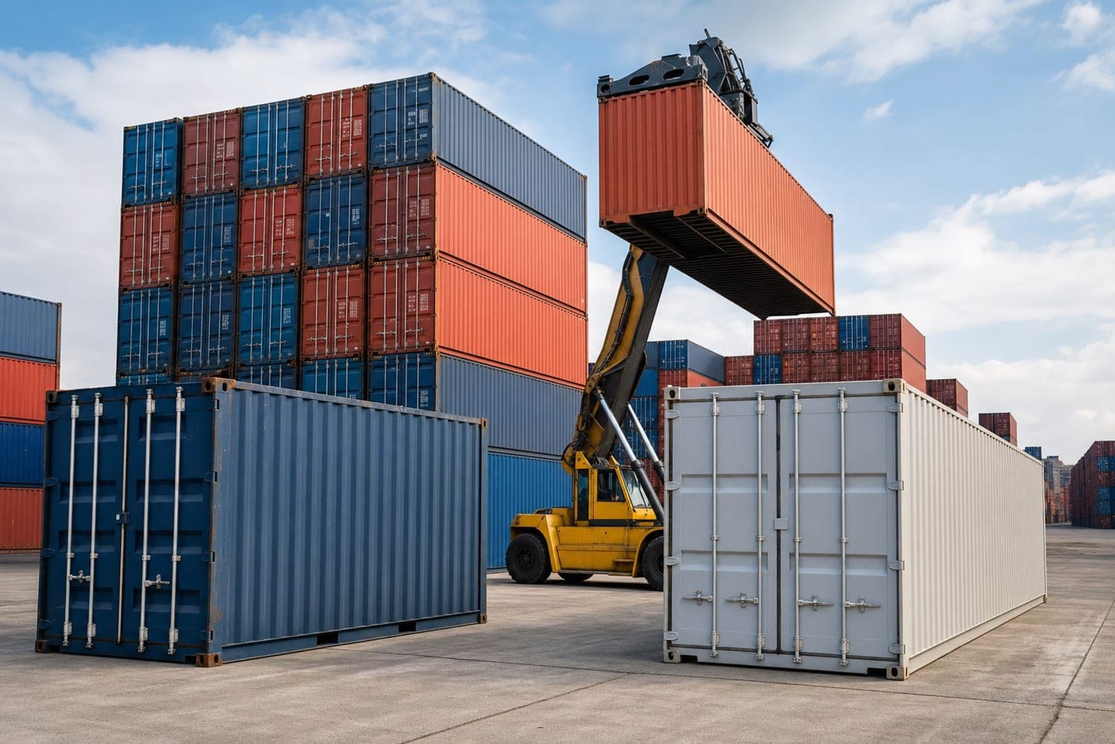 Combien coûte un container maritime ?