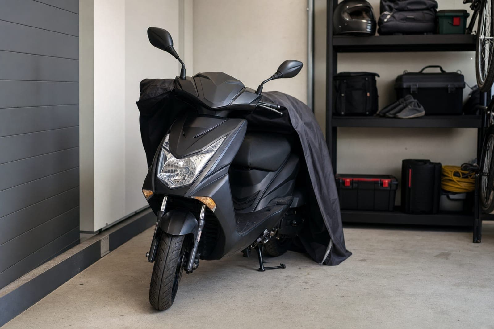 Stocker un scooter : sec, sûr, prêt à repartir