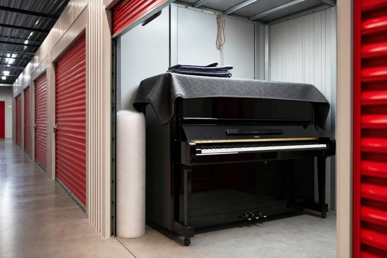 Stocker un piano : sec, sûr, sans désaccordage