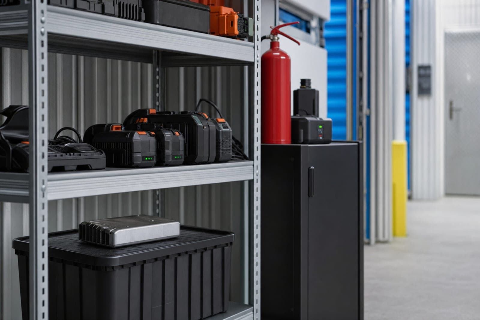 Stocker une batterie lithium : sûr et conforme