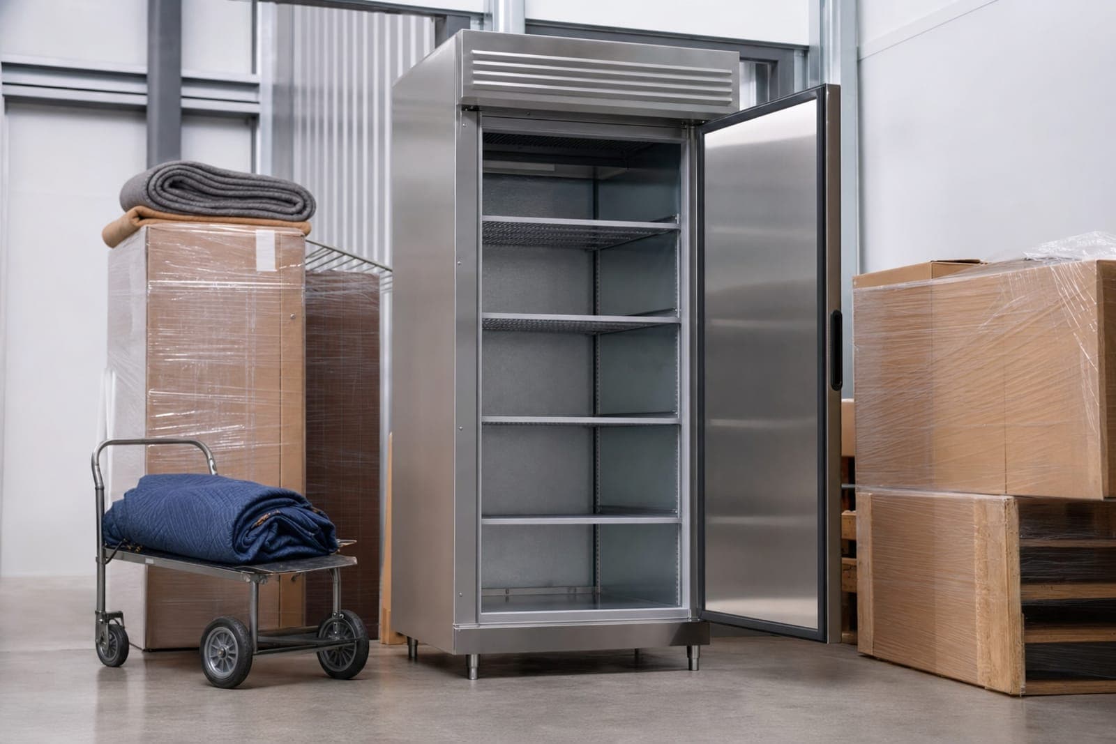 Stocker une armoire frigorifique sans panne ni odeur