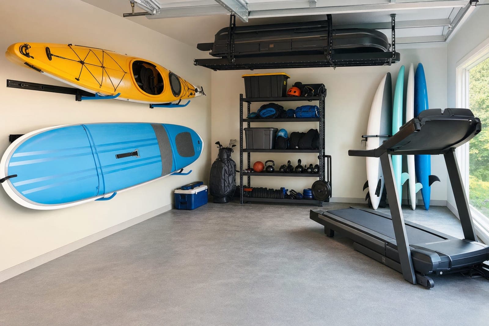 Stocker du matériel de sport volumineux : guide complet
