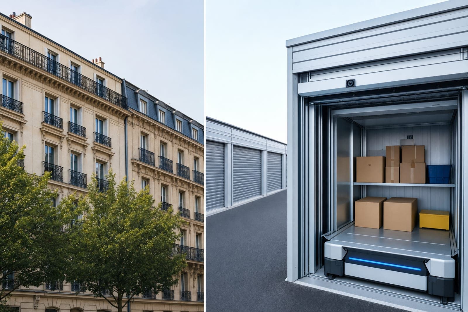Immobilier locatif vs self-stockage automatisé : quel modèle choisir ?