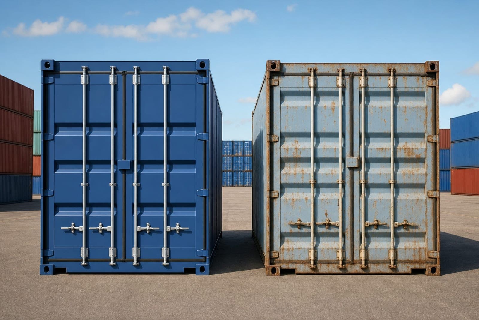 Container Premier Voyage vs Occasion : lequel choisir ?