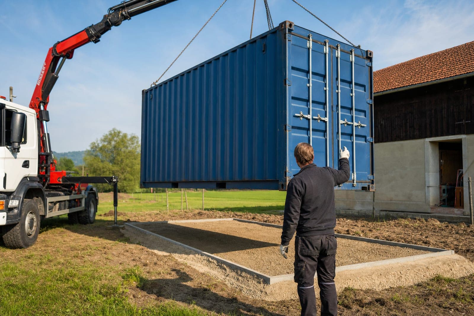 Autorisation container maritime : règles avant achat