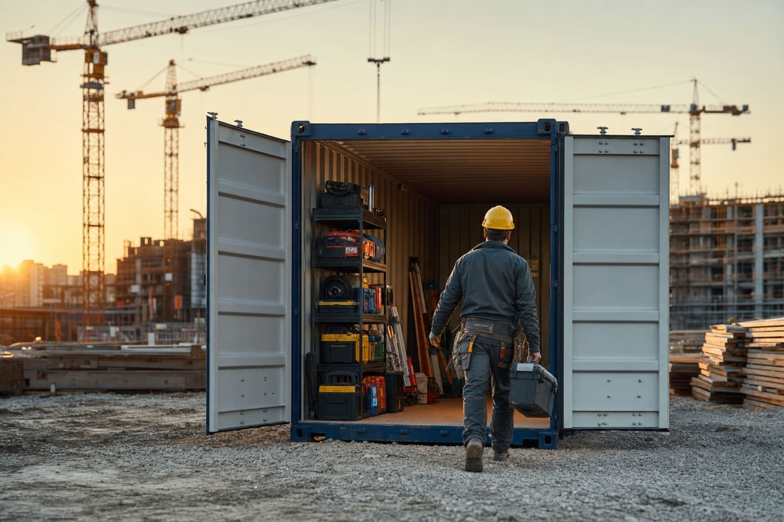 Container pour artisans : ROI d’un dépôt mobile sécurisé