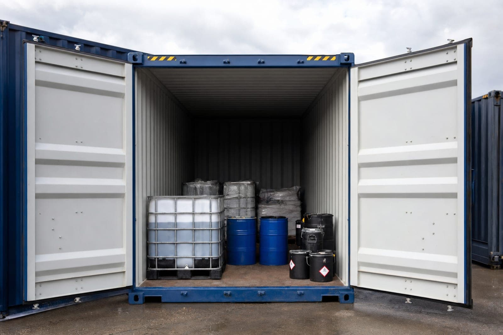 Stockage de déchets en container : règles et limites pro
