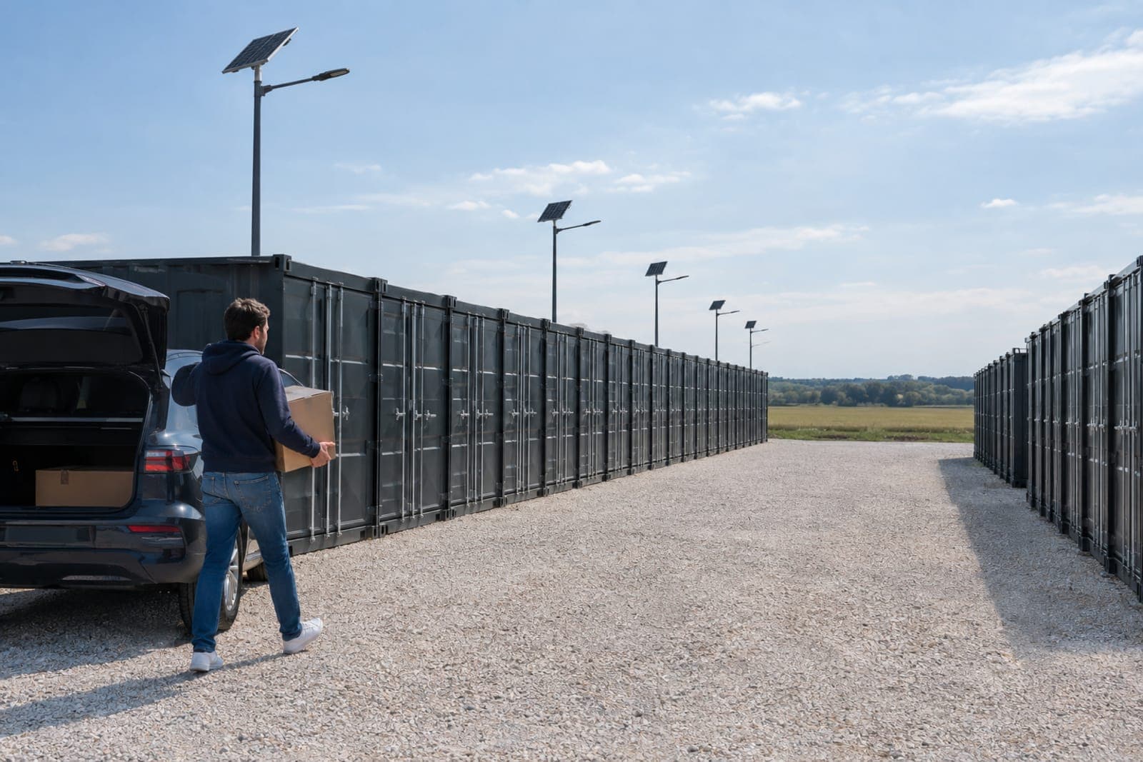 Désencombrer son garage grâce à un box de stockage