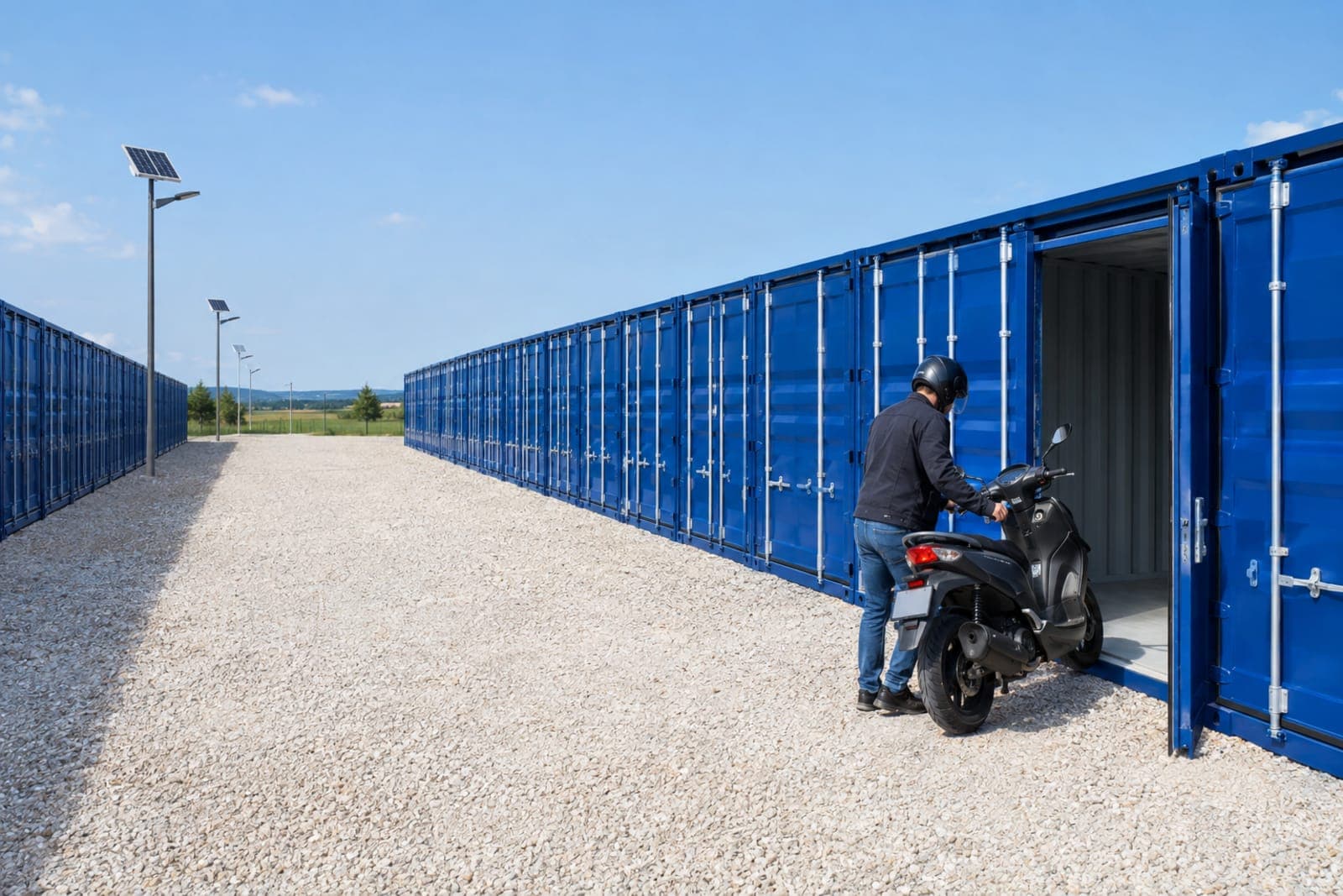 Stocker un scooter : sec, sûr, prêt à repartir