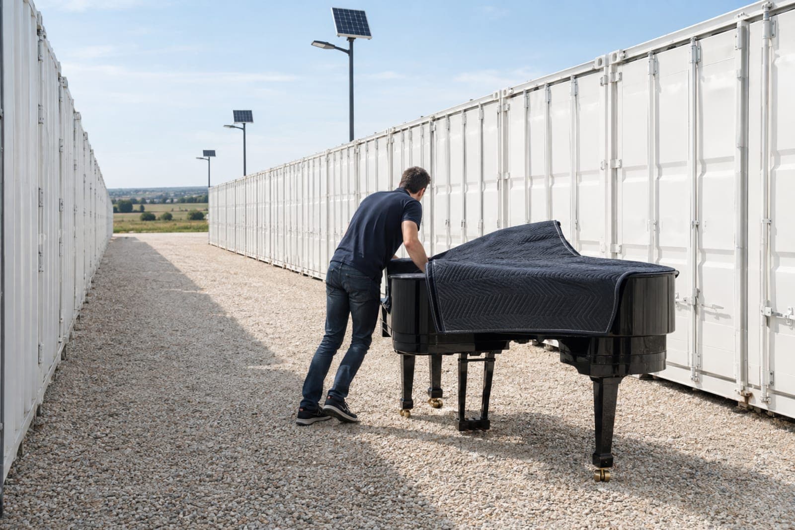 Stocker un piano : sec, sûr, sans désaccordage
