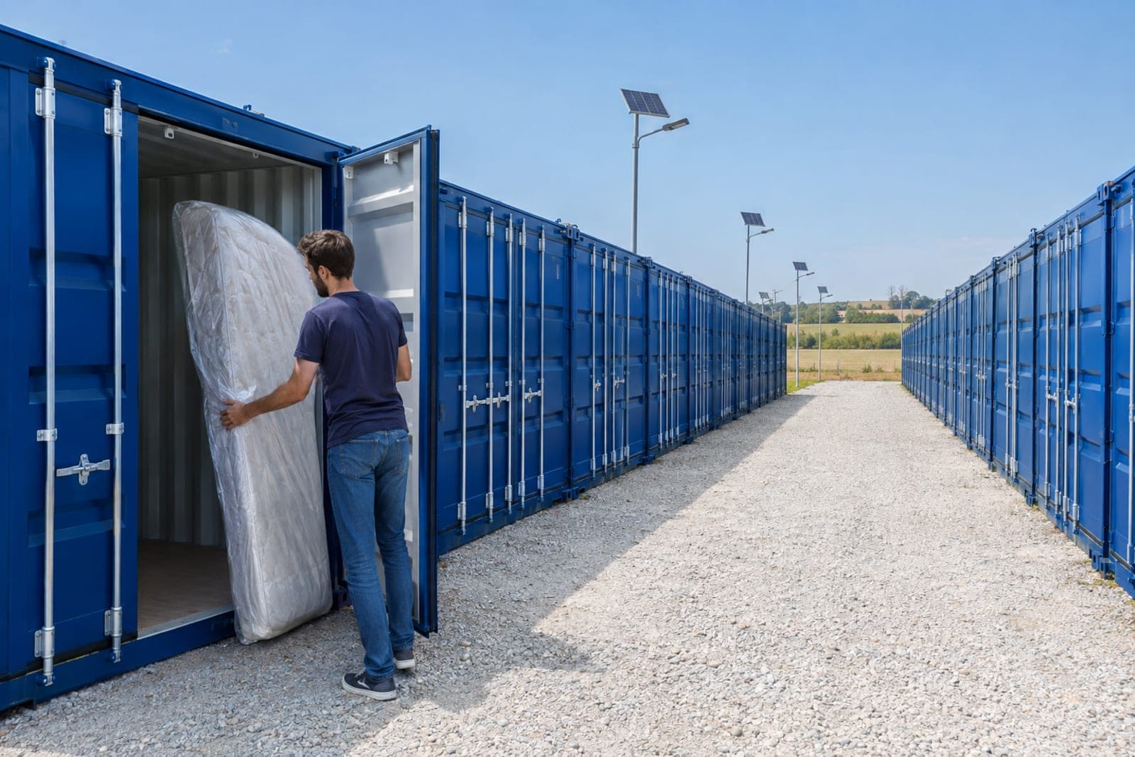 Stocker un matelas : propre, sec, sans acariens
