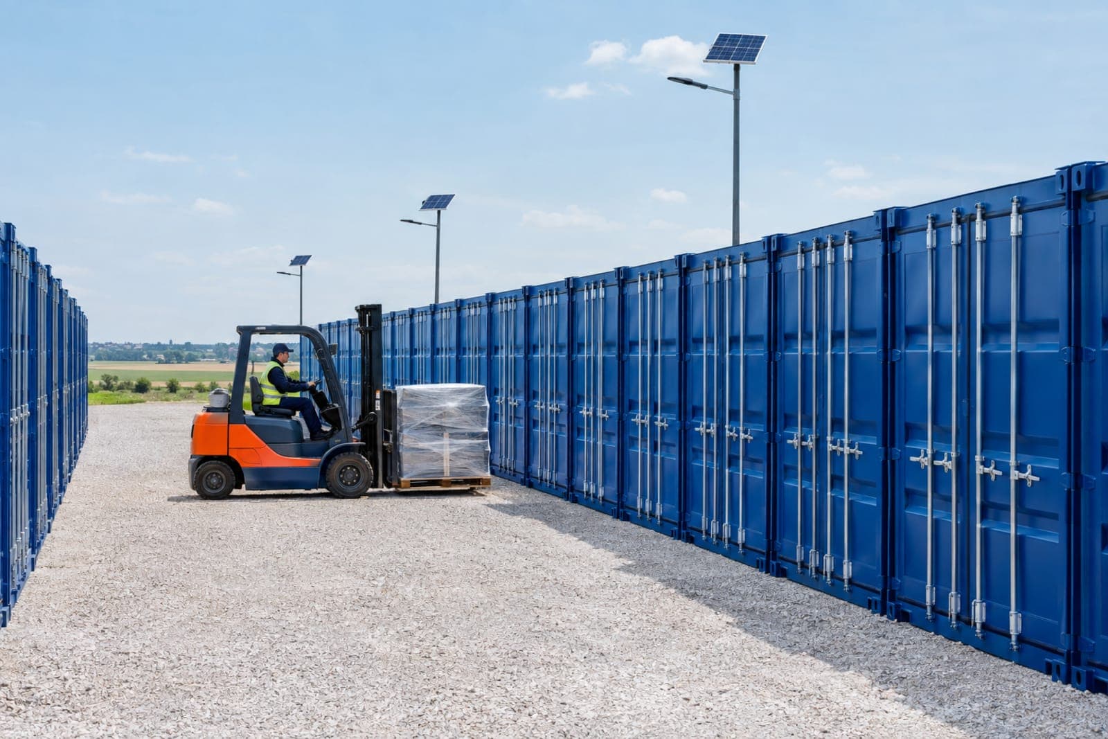 Stock tampon industriel en container : cas d’usage pro