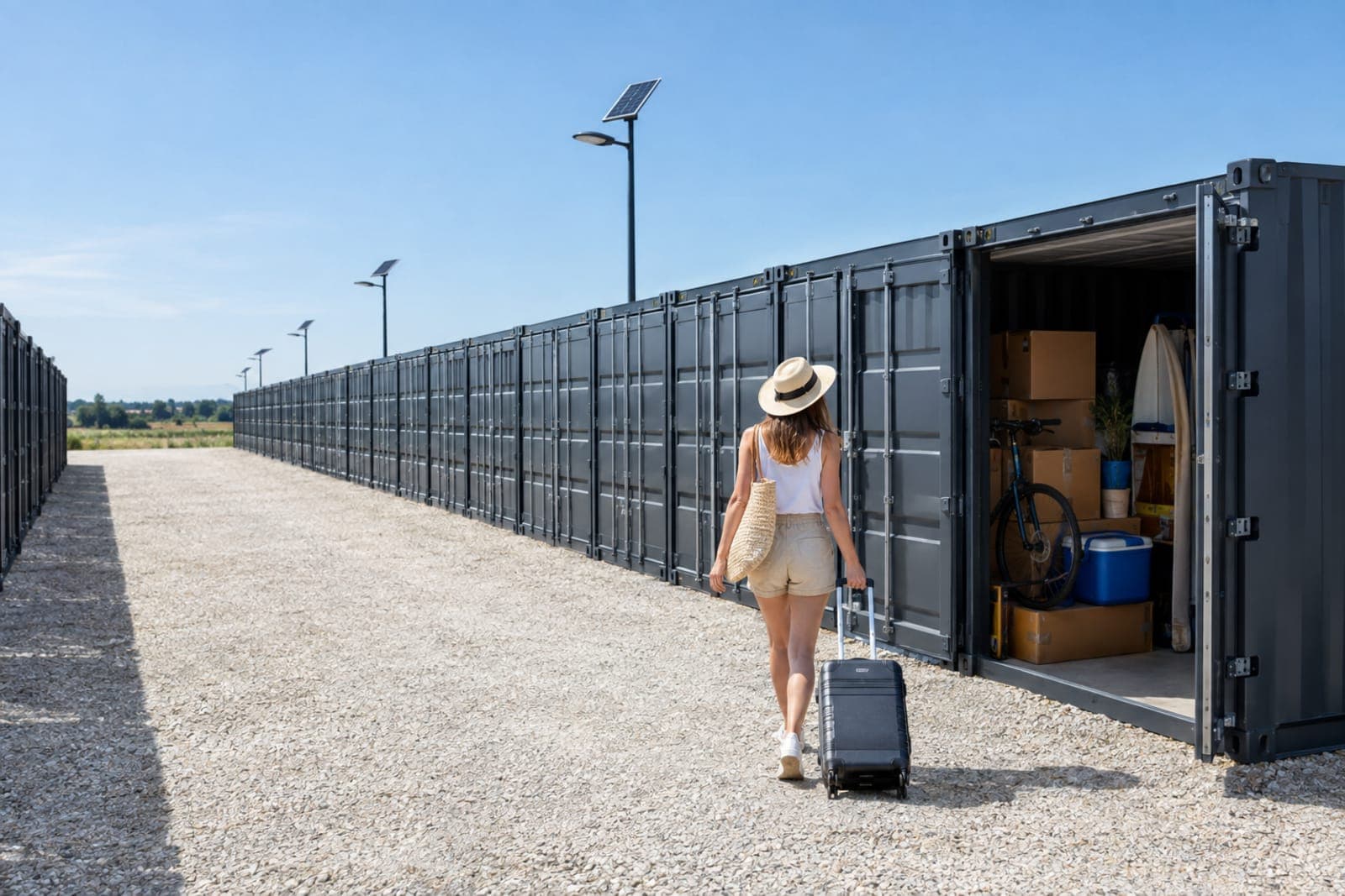 Vacances : libère ton logement avec un box sécurisé