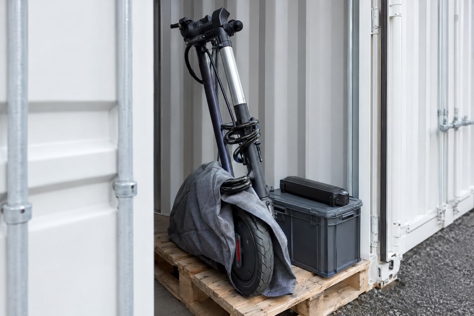 Stocker une trottinette : sans vol, sans humidité
