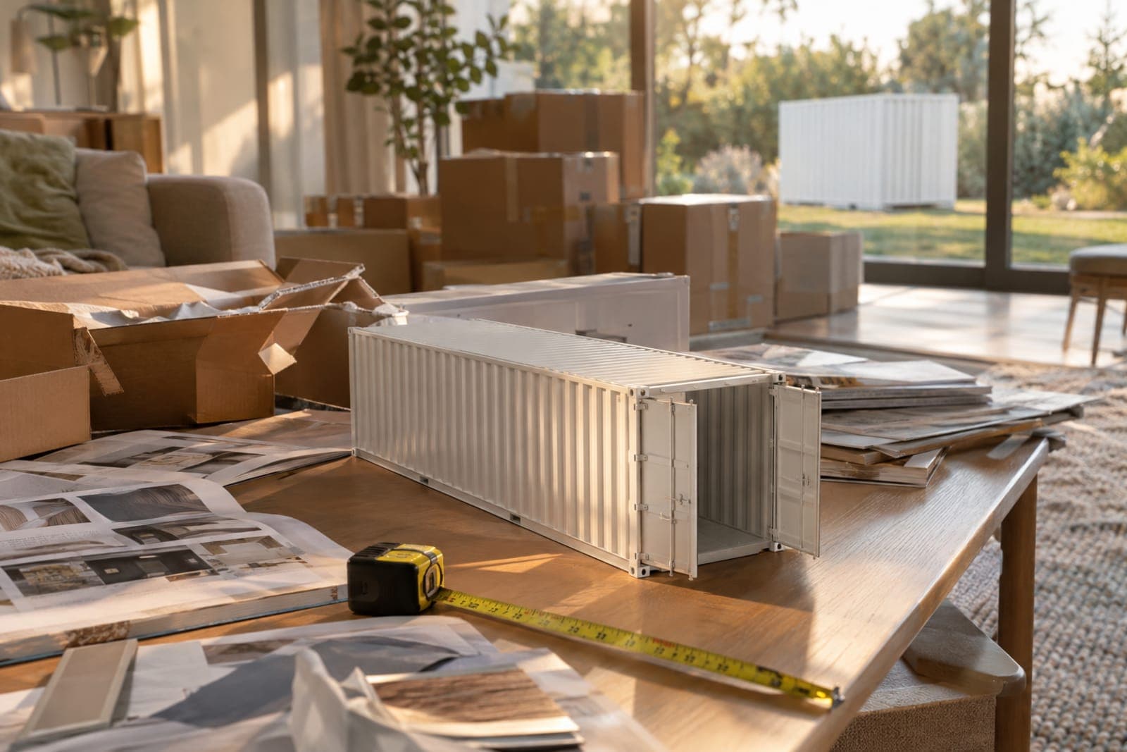Combien coûte un container maritime ?