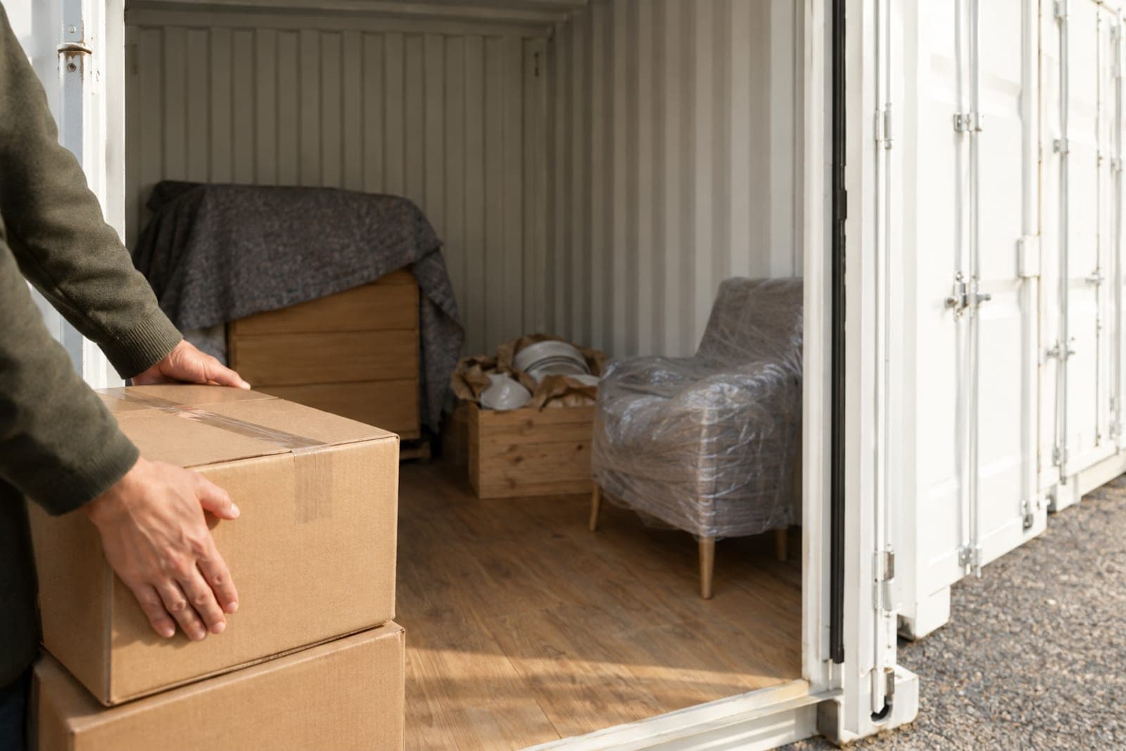 Que peut-on stocker dans un container maritime ?
