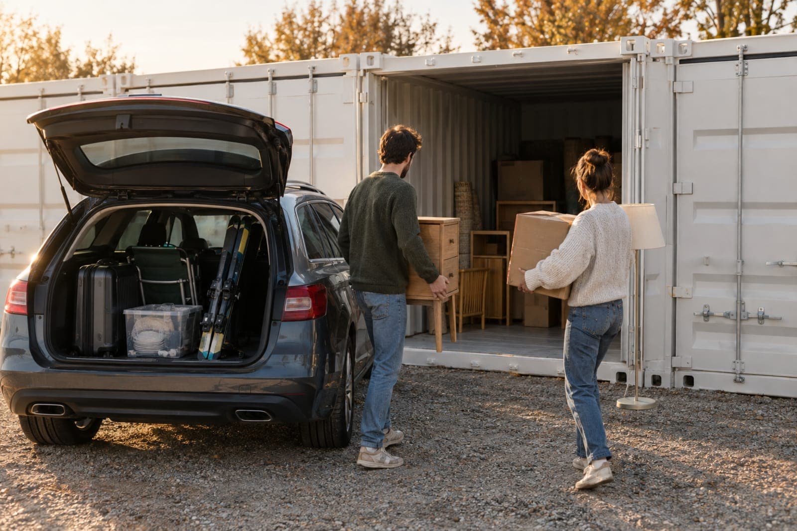 Que stocker dans un box de stockage ?