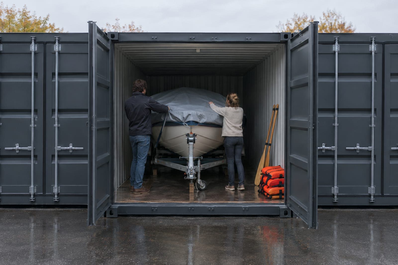 Stocker un bateau : sec, sûr, prêt à naviguer