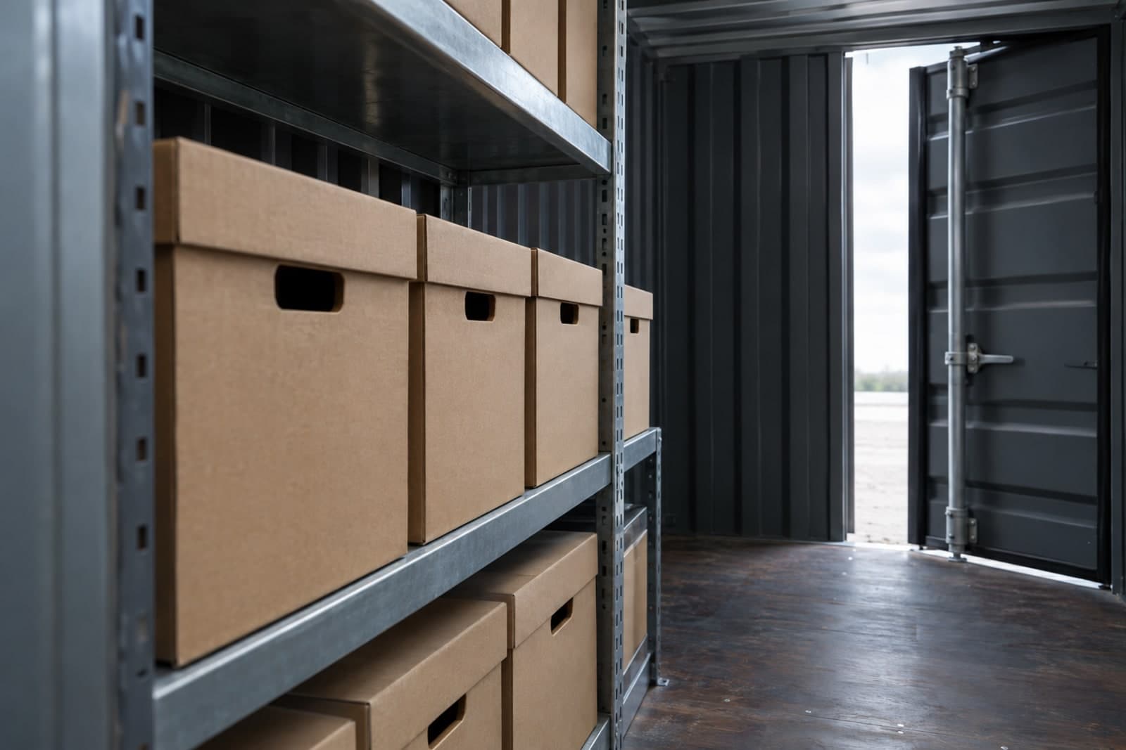 Archives professionnelles en container : méthode sûre
