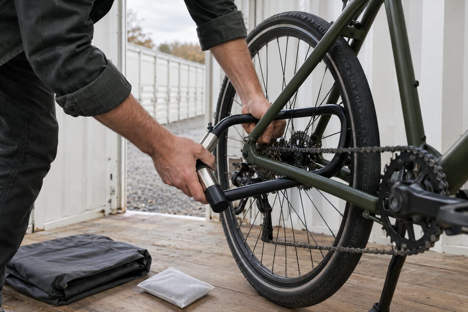 Stocker des vélos : anti-vol, anti-humidité