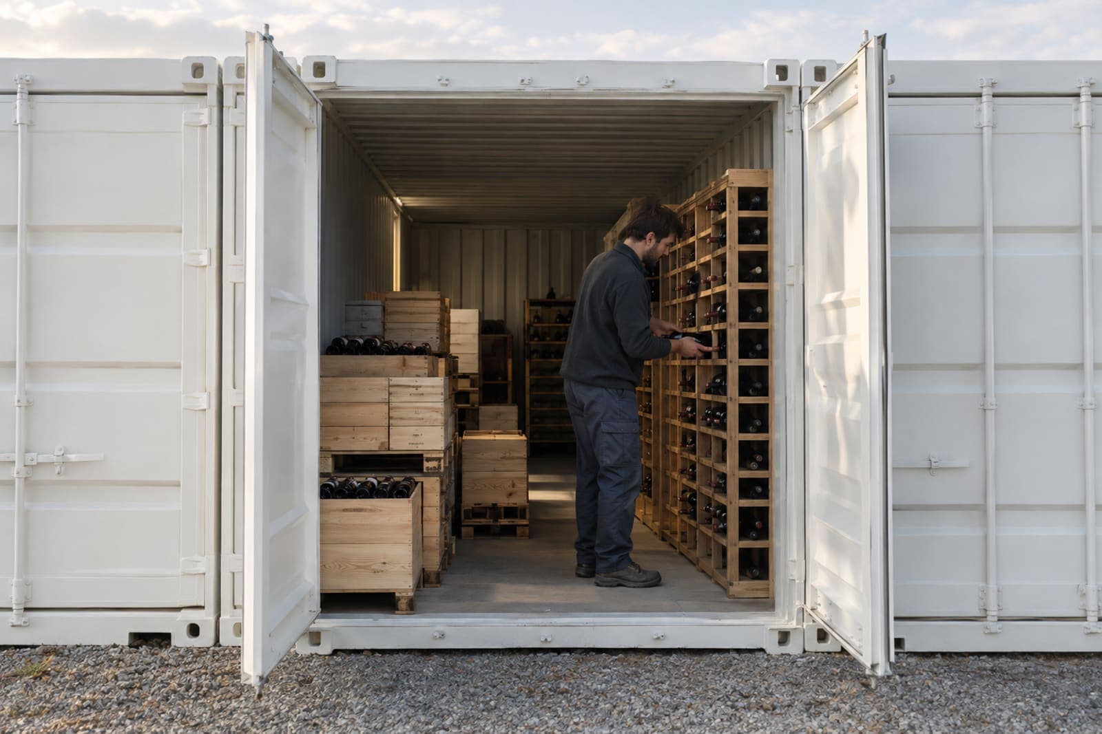 Stocker du vin : cave sécurisée sans humidité