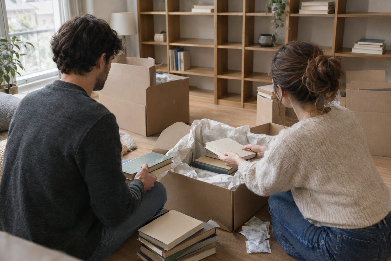 Stocker des livres : zéro humidité, zéro moisissure