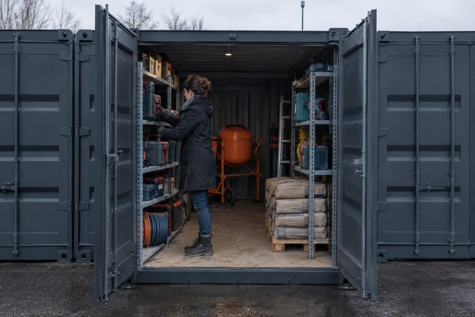 Stocker outils & matériaux BTP : zéro casse, zéro vol