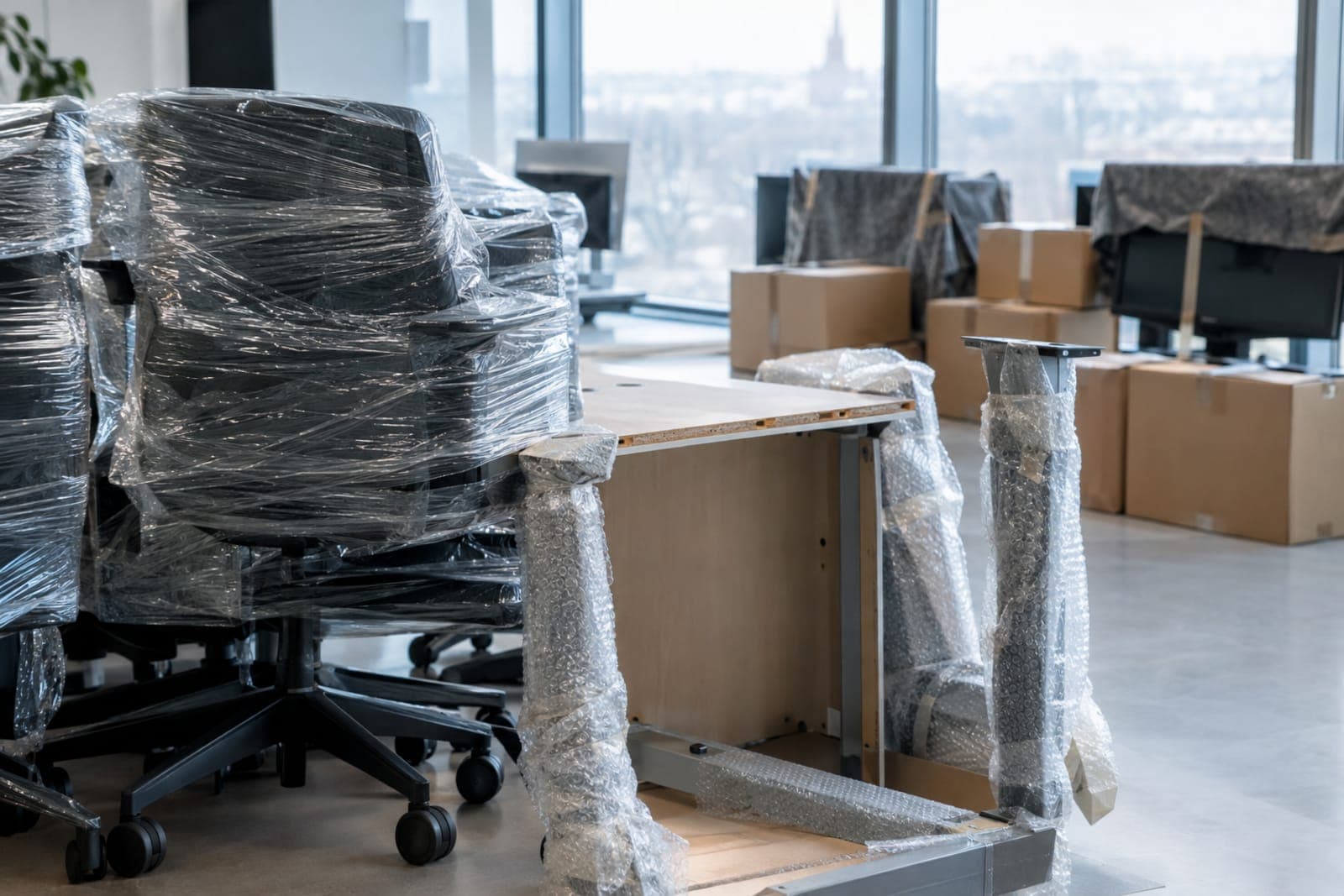 Réaménager tes bureaux sans bloquer ton activité pro