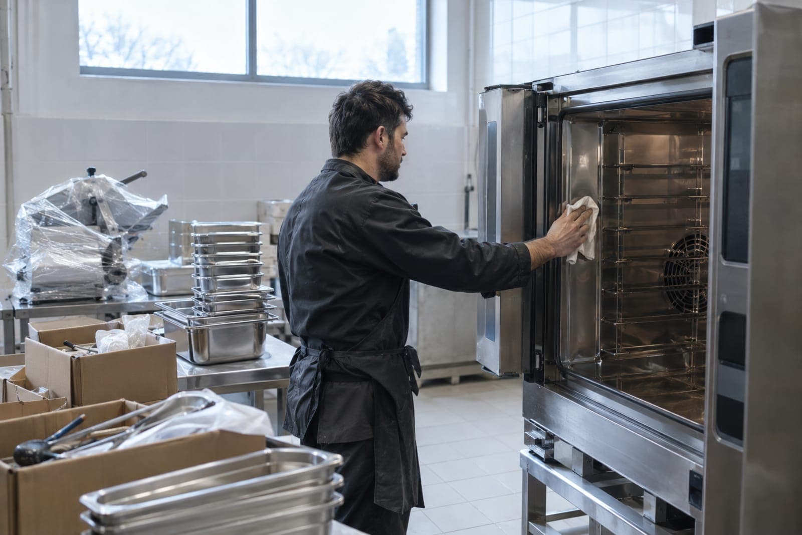 Stocker une cuisine pro : hygiène & accès drive-up