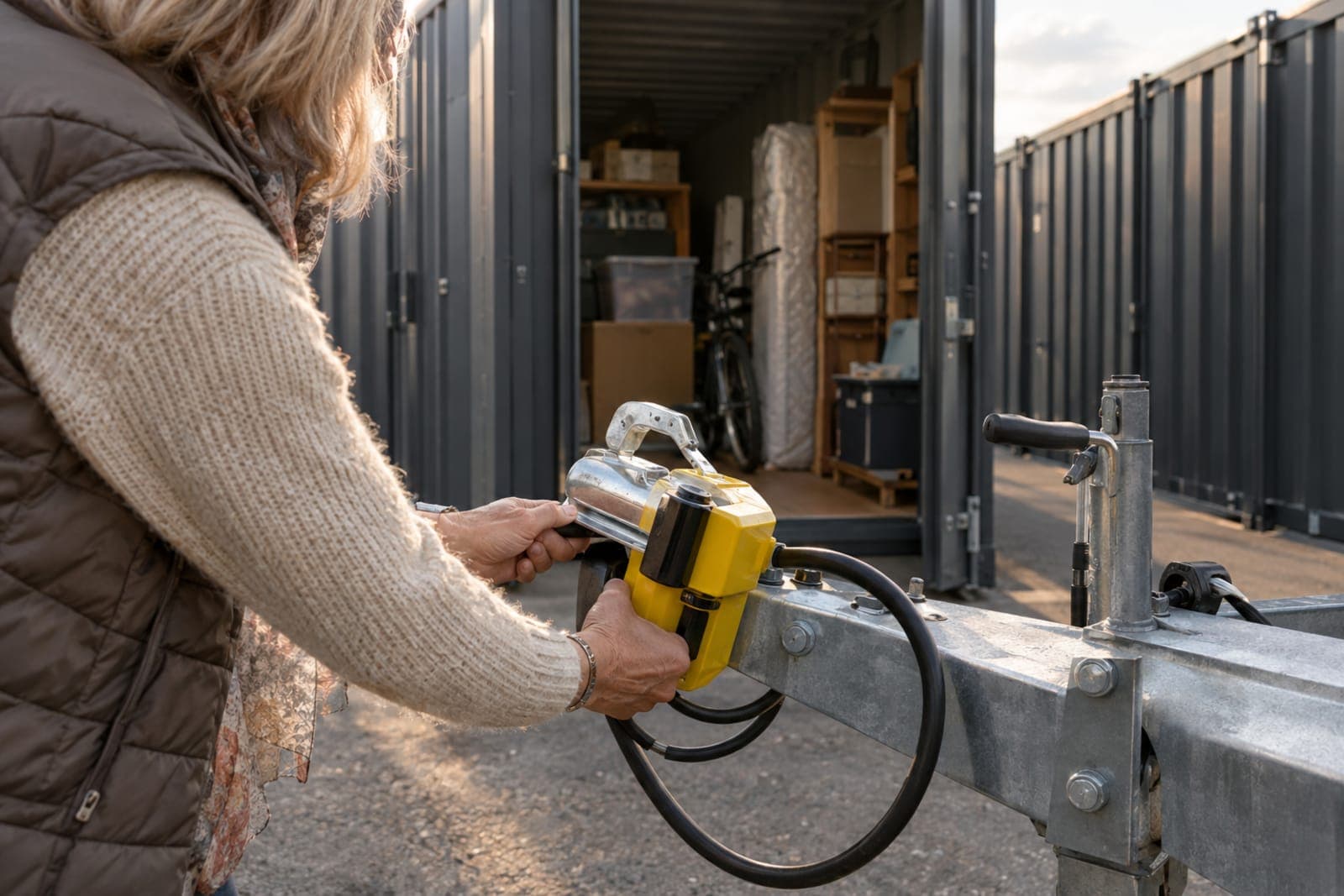Stocker une remorque : zéro vol, accès drive-up