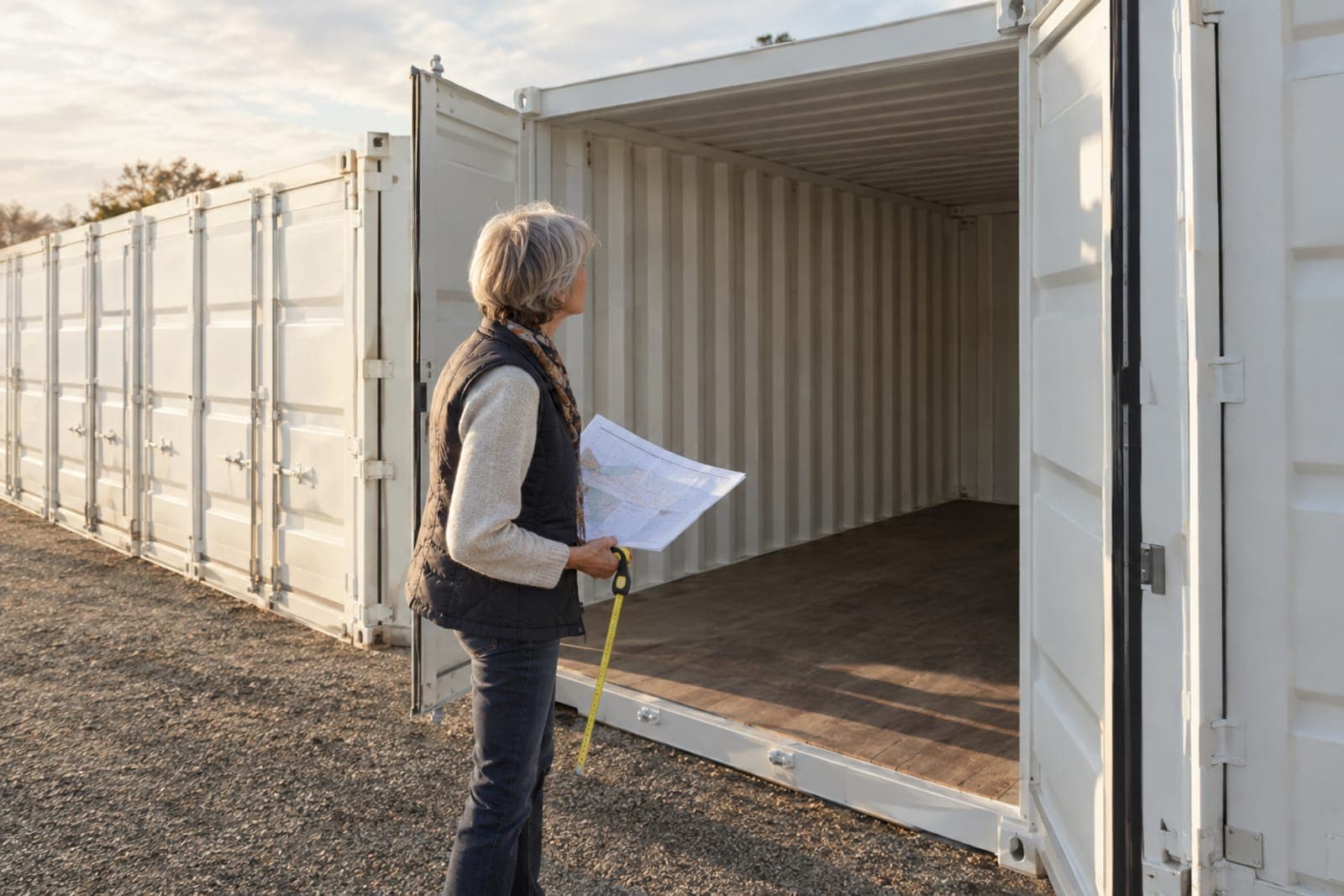 Self-stockage : acheter ou louer le terrain du centre ?