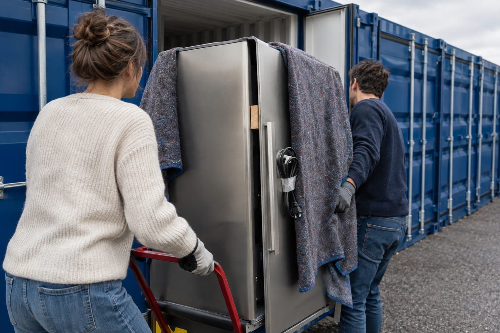 Stocker une armoire frigorifique sans panne ni odeur